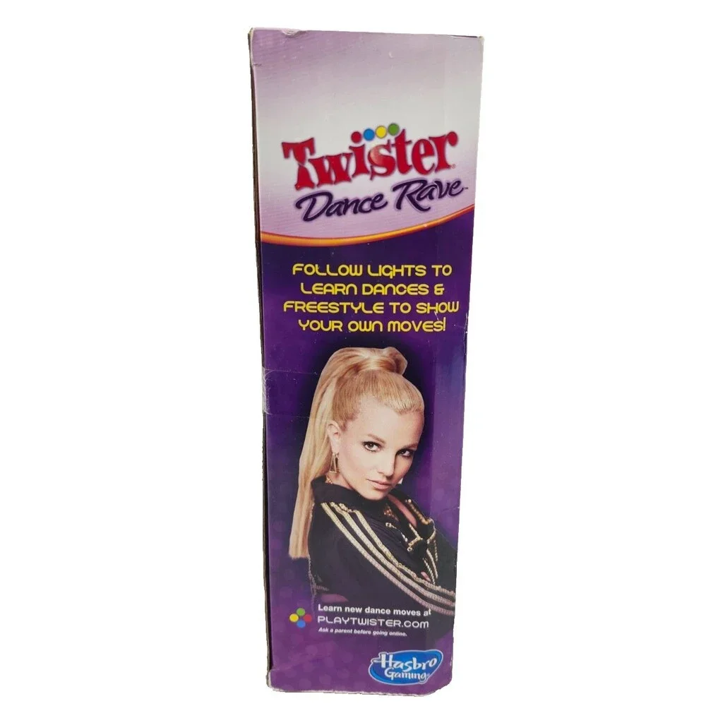 Twister Dance Rave Light And Sounds Dance To Your Music Hasbro Gaming New Sealed